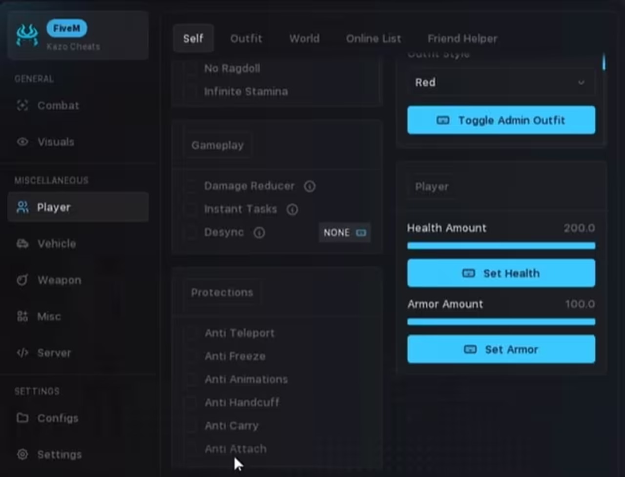 Kazo Mod Menu FiveM - Image 4
