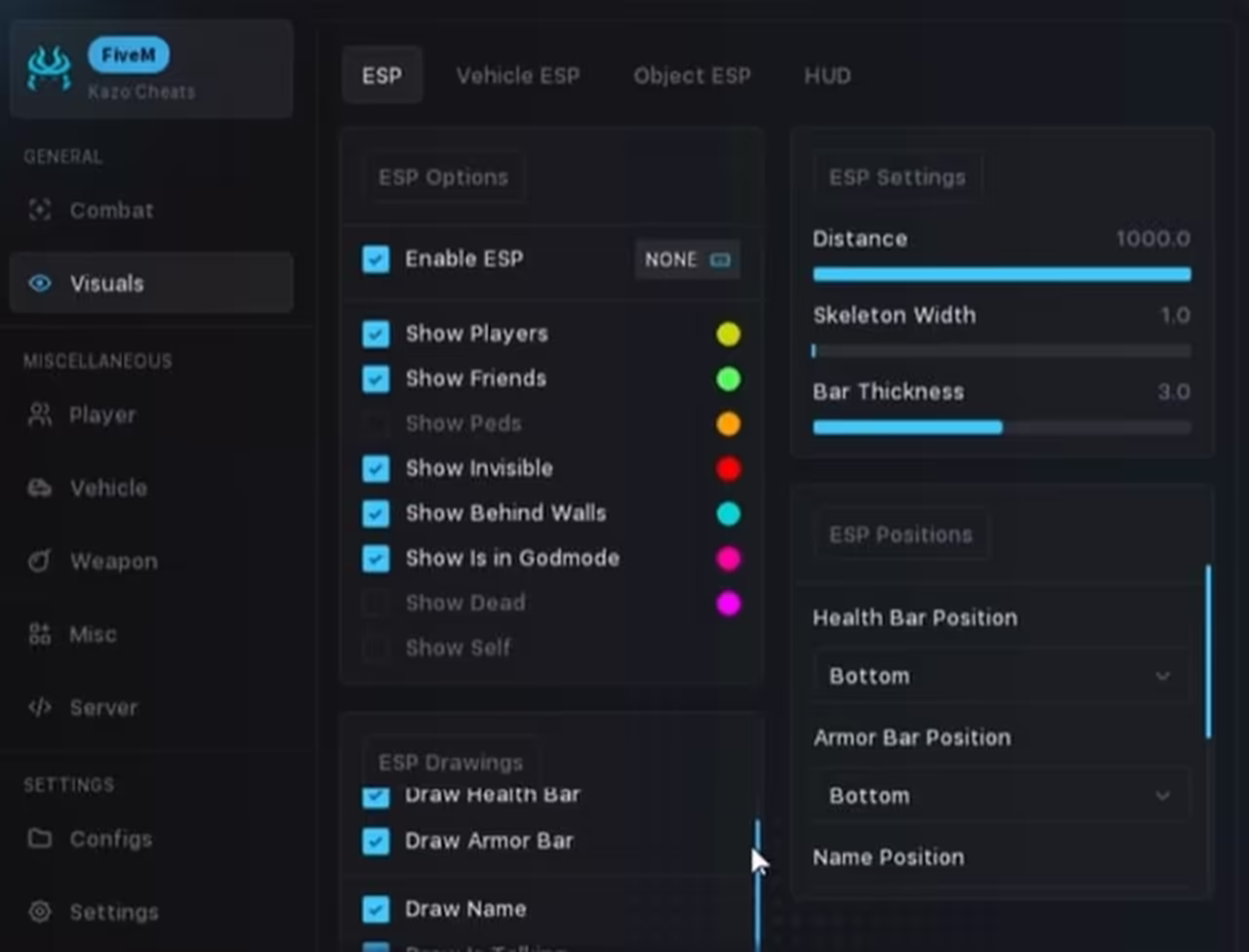 Kazo Mod Menu FiveM - Image 3